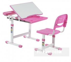 Комплект парта + стул трансформеры Cantare Pink в Невьянске - nevjansk.mebel-74.com | фото