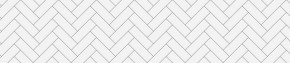 Фартук Метро керамик (белая) CPL пластик МДФ 6 мм в Невьянске - nevjansk.mebel-74.com | фото