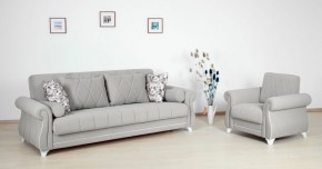 Комплект Роуз ТД 414 диван-кровать + кресло + комплект подушек в Невьянске - nevjansk.mebel-74.com | фото