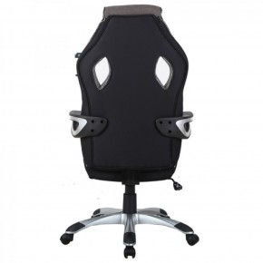 Кресло компьютерное BRABIX Techno GM-002 (ткань) черное/серое, вставки белые (531815) в Невьянске - nevjansk.mebel-74.com | фото