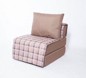 Кресло-кровать бескаркасное Харви (коричневый-квадро беж) в Невьянске - nevjansk.mebel-74.com | фото