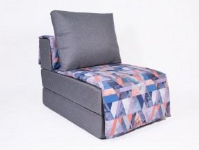 Кресло-кровать бескаркасное Харви (серый-сноу деним) в Невьянске - nevjansk.mebel-74.com | фото