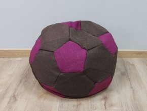 Кресло-мешок Мяч S (Savana Chocolate-Savana Berry) в Невьянске - nevjansk.mebel-74.com | фото