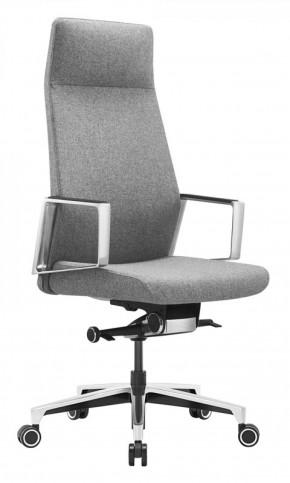 Кресло руководителя Бюрократ _JONS/CASHGREY серый в Невьянске - nevjansk.mebel-74.com | фото