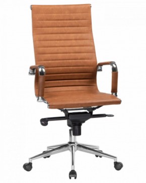 Офисное кресло для руководителей DOBRIN CLARK LMR-101F светло-коричневый №321 в Невьянске - nevjansk.mebel-74.com | фото