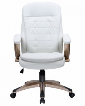 Офисное кресло для руководителей DOBRIN DONALD LMR-106B белый в Невьянске - nevjansk.mebel-74.com | фото